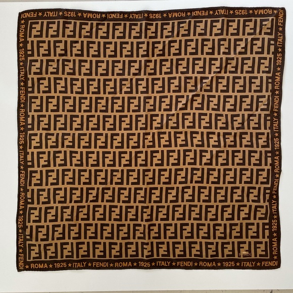 Auth VTG FENDI Scarf